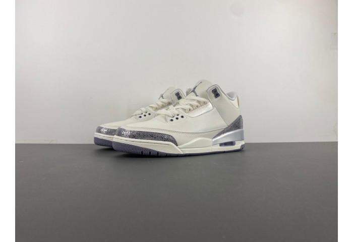 Air Jordan 3 “Sail/Metallic Silver” CK9246-100