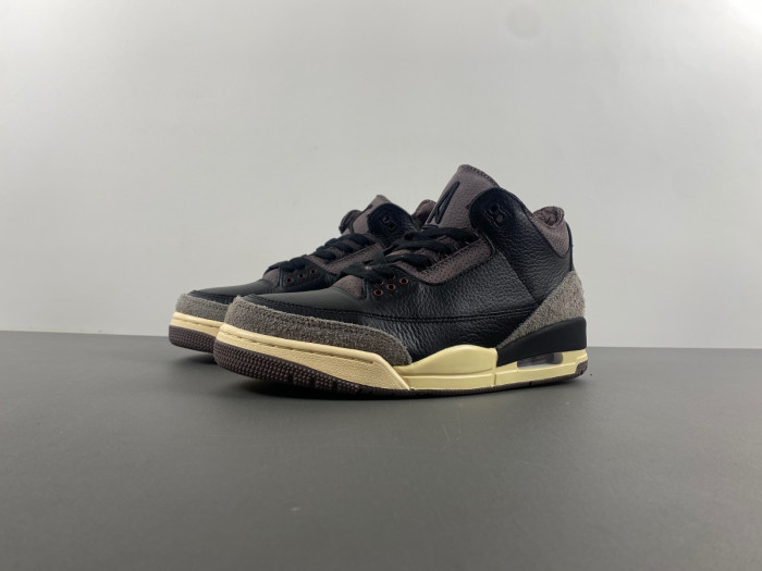 a ma maniere x air jordan 3 black fz4811-001
