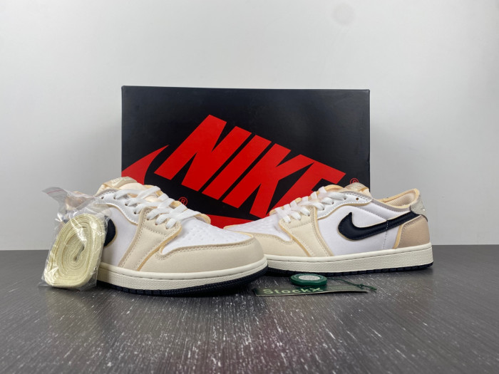 air jordan 1 low og ex "coconut milk" dv0982-100
