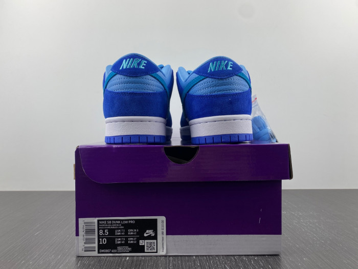 nike sb dunk low "blue raspberry" dm0807-400
