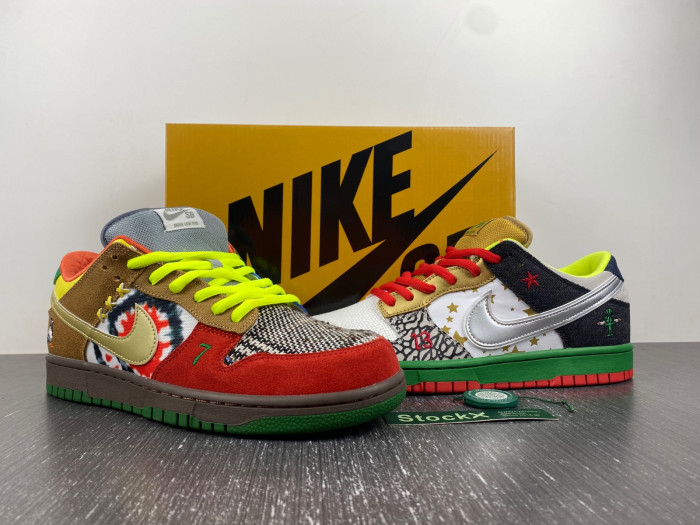 nike sb dunk low what the dunk - 318403-141