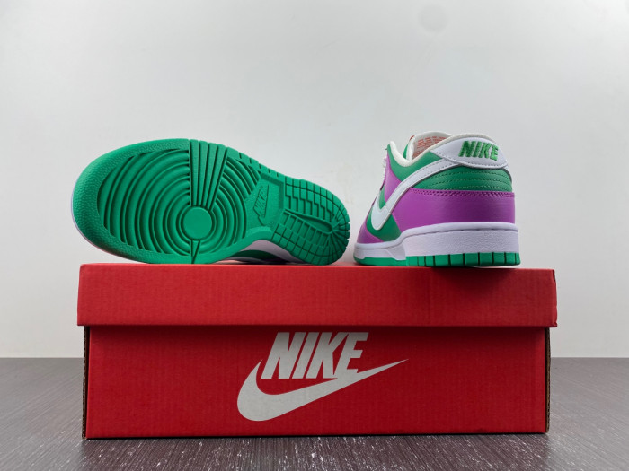 nike dunk low "stadium green/fuchsia" fd9924-311