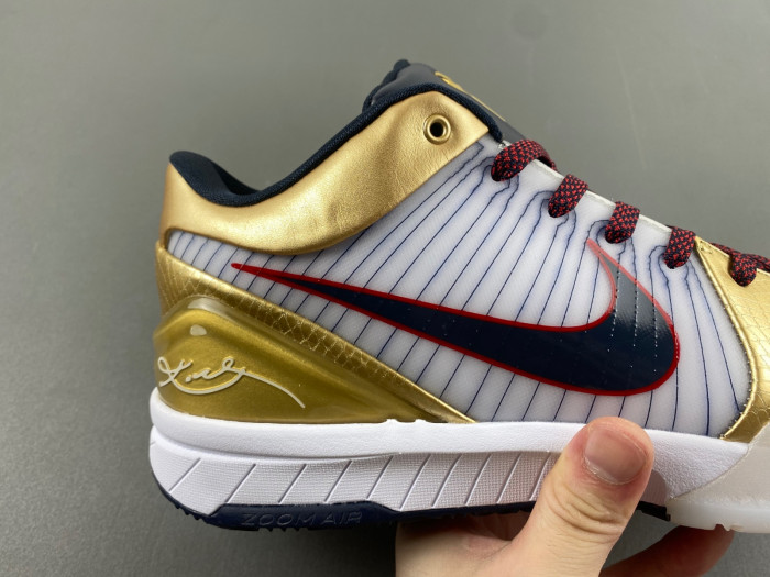nike kobe 4 protro “gold medal” fq3544-100