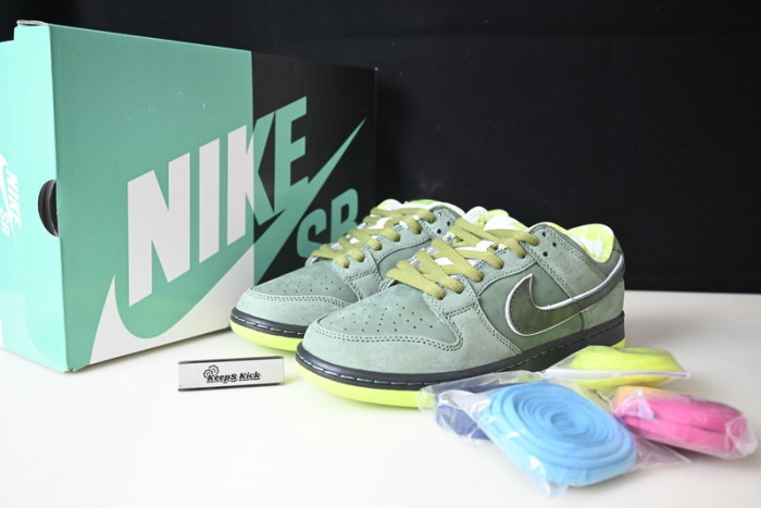 nike sb dunk low concepts green lobster bv1310-337