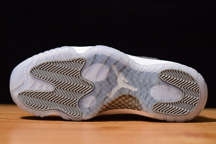 air jordan 11 low "cool grey" 528895-003