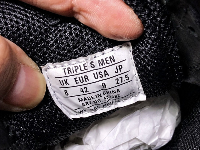 blc* triple s trainer