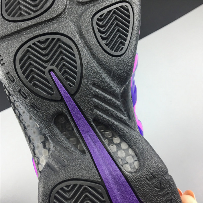 nike air foamposite pro "purple camo" (black) - 624041-012