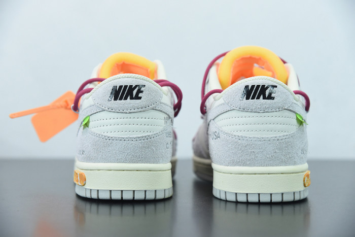 ow x dunk low 