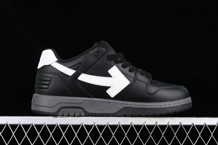 off-white out of office leather sneakers