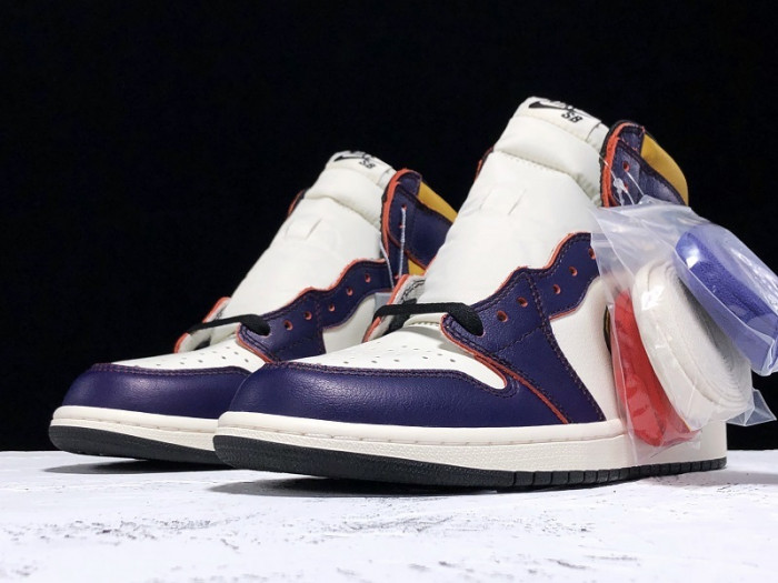 nike sb air jordan 1 la lakers chicago cd6578-507