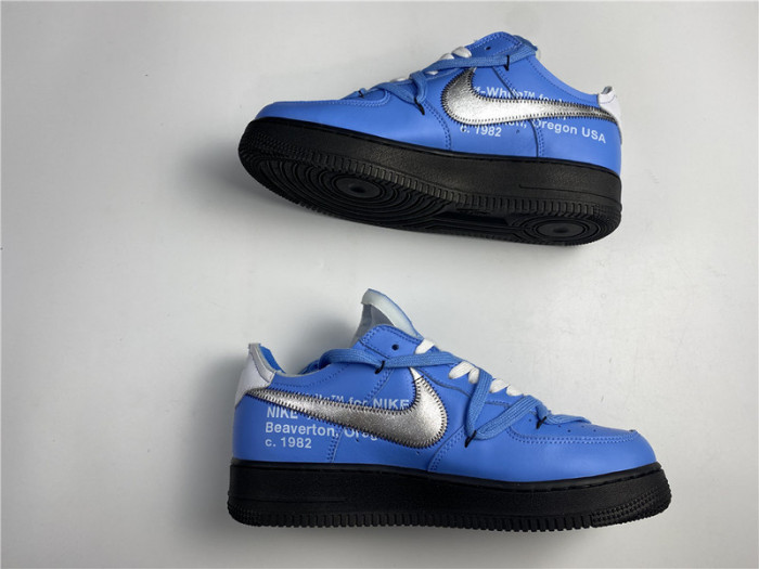 off-white x nike air force 1’07"mca blue" ck0866-401