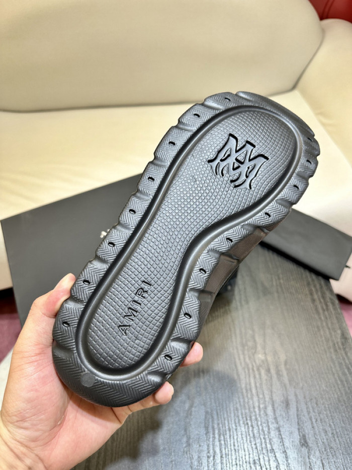 amiri* sunday black slides (eu35-eu45)