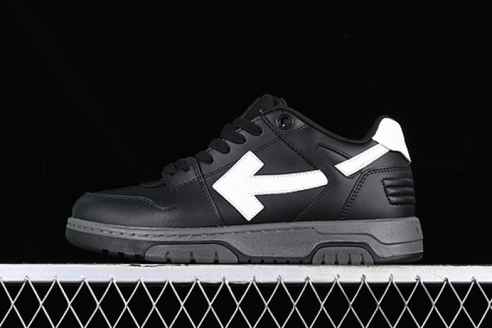 off-white out of office leather sneakers