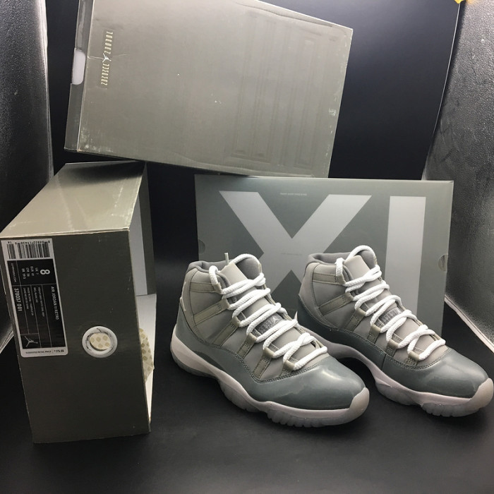 air jordan 11 retro "cool grey" 378037-001