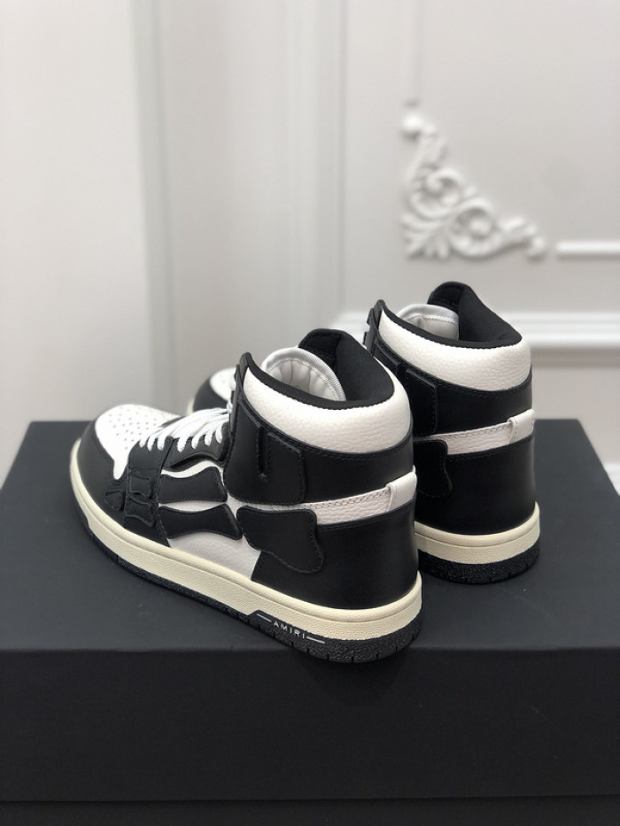 amiri* skel leather sneakers