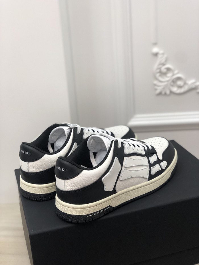 amiri* skel leather sneakers