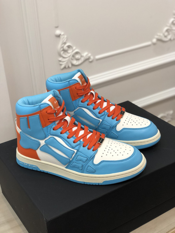 amiri* skel leather sneakers