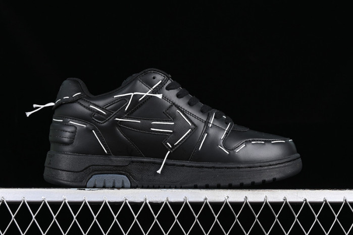 off-white out of office leather sneakers