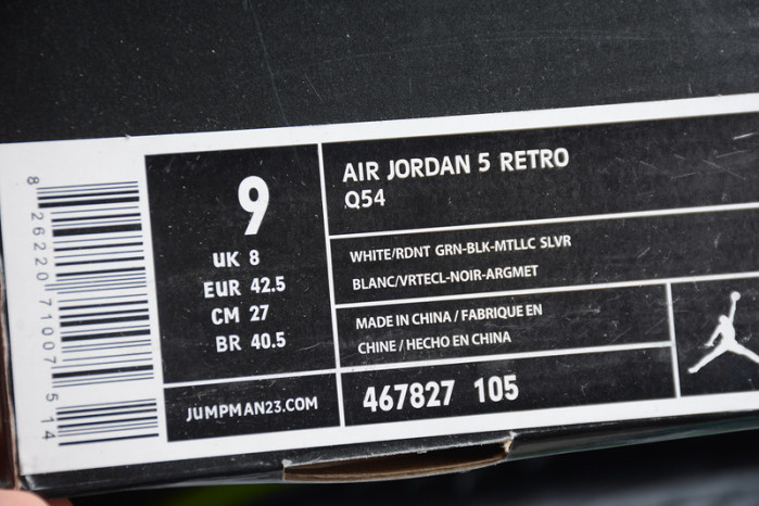 air jordan 5 retro q54 