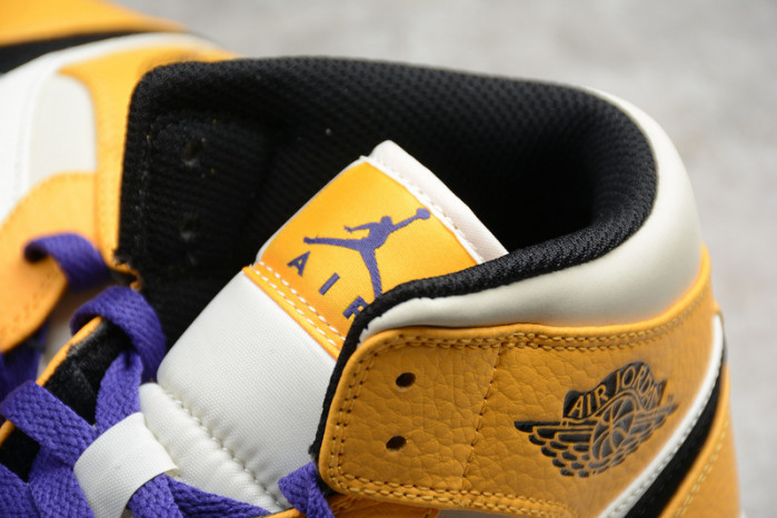 air jordan 1 mid se "lakers" 852542-700