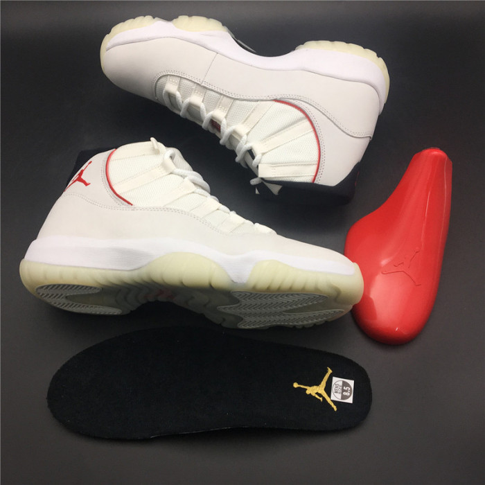 air jordan 11 retro "platinum tint" - 378037 016