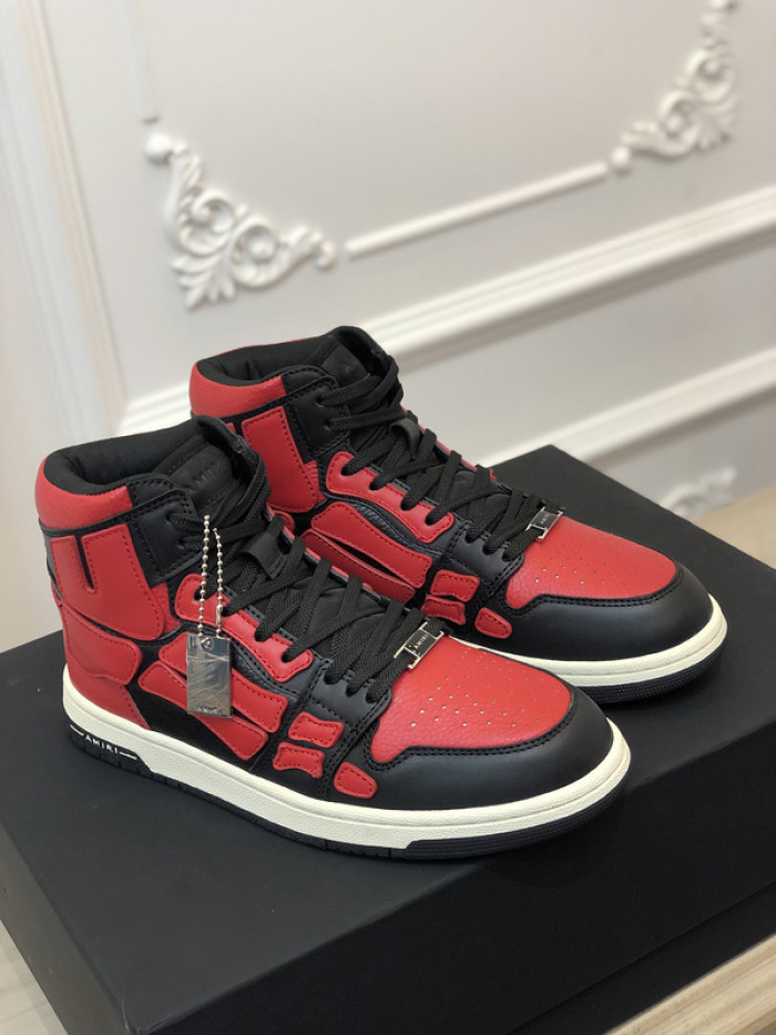 amiri* skel leather sneakers