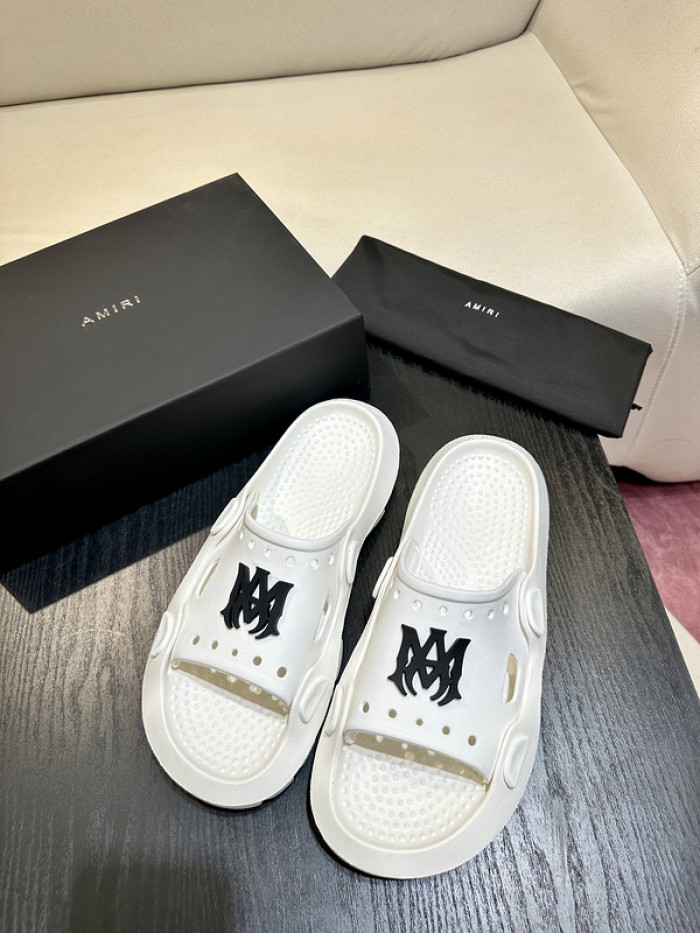 amiri* sunday black slides (eu35-eu45)