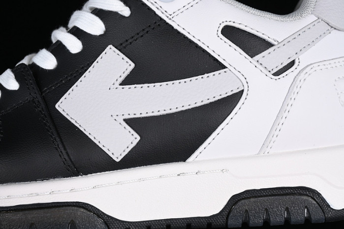 off-white out of office leather sneakers