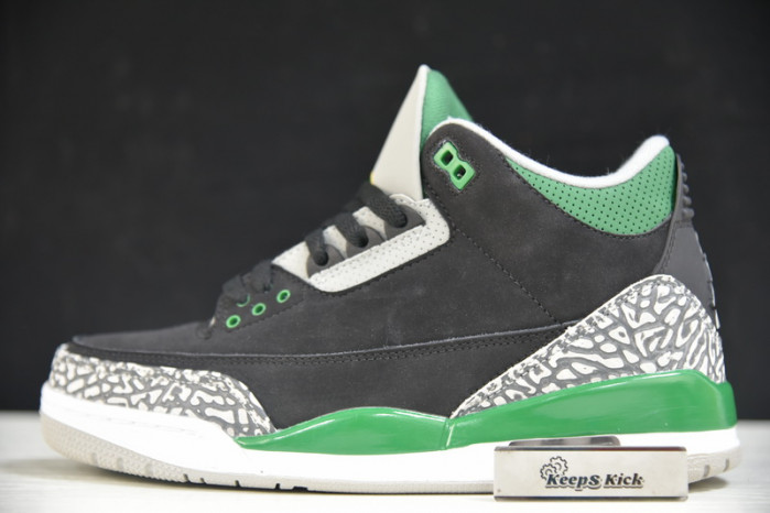 air jordan 3 pine green ct8532-030
