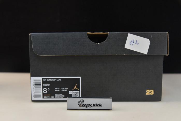 air jordan 1 low "panda" dc0774-101