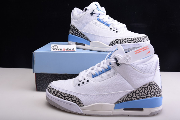 air jordan 3 retro "unc" ct8532-104