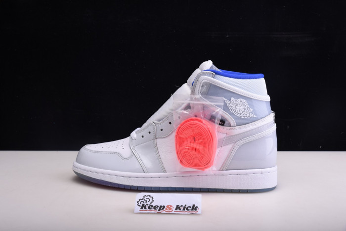 Air Jordan 1 Zoom White Racer Blue CK6637-104