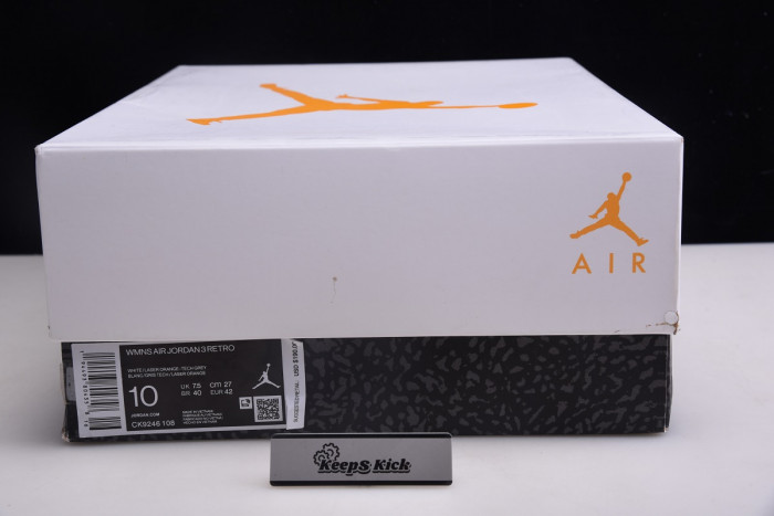 air jordan 3 "laser orange" ck9246-108