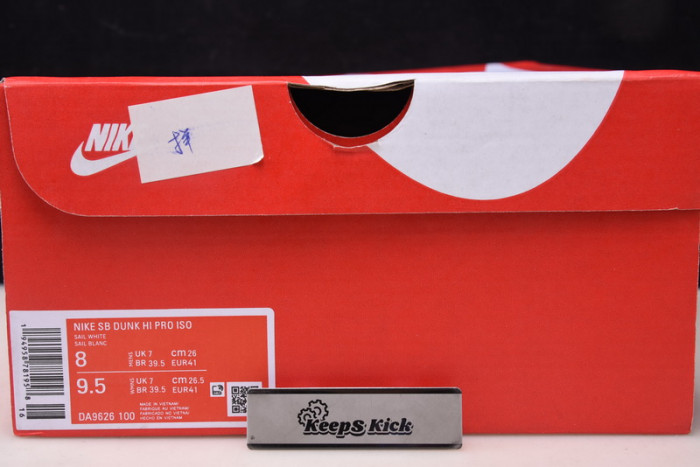 nike sb dunk high unbleached pack da9626-100