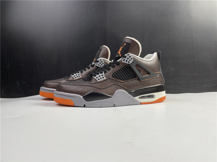 air jordan 4 retro ''starfish'' cw7183-100